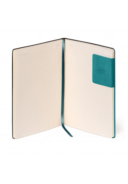 Zápisník Legami Lined Notebook - My Notebook - Large - Malachite Green