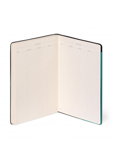 Zápisník Legami Lined Notebook - My Notebook - Large - Malachite Green