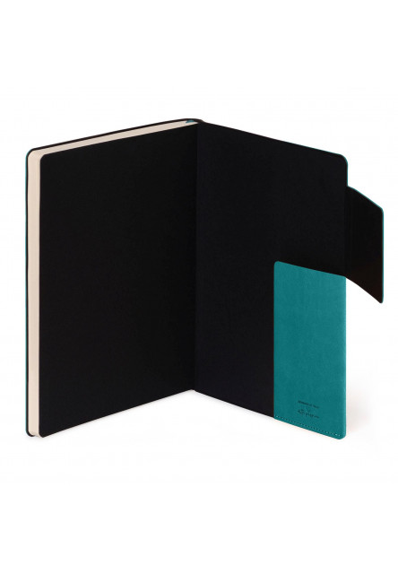 Zápisník Legami Lined Notebook - My Notebook - Large - Malachite Green