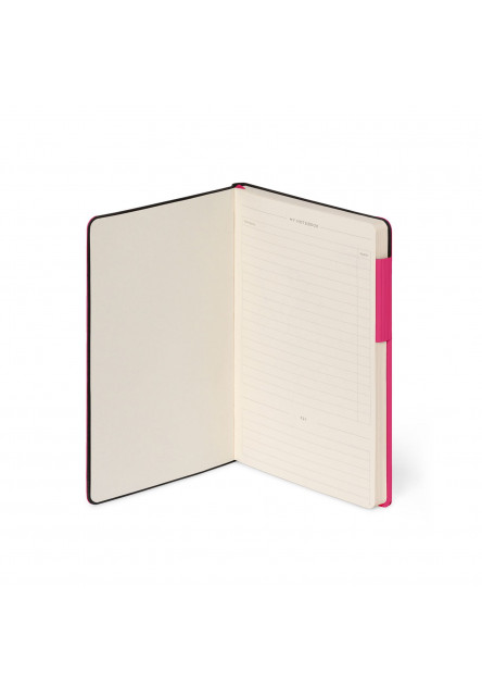 Zápisník Legami Plain Notebook - My Notebook - Medium - Raspberry