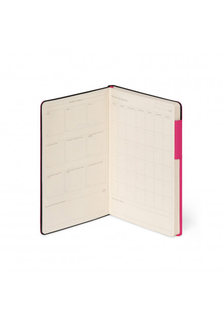 Zápisník Legami Lined Notebook - My Notebook - Medium - Raspberry