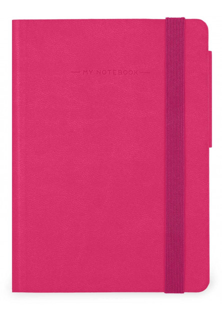 Zápisník Legami Plain Notebook - My Notebook - Small - Raspberry
