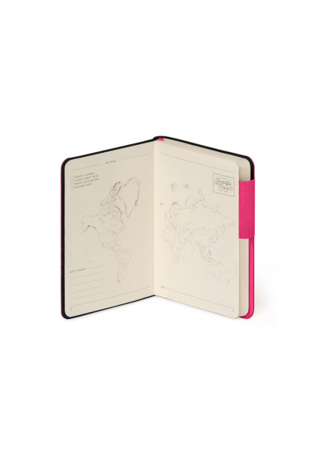 Zápisník Legami Plain Notebook - My Notebook - Small - Raspberry