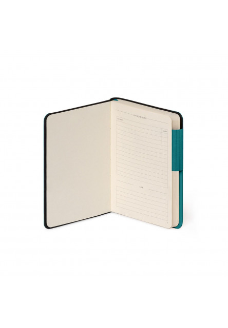 Zápisník Legami Lined Notebook - My Notebook - Small - Malachite Green