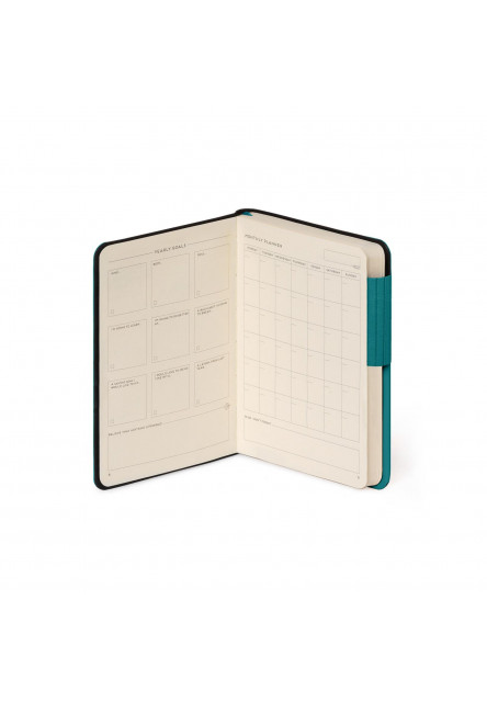 Zápisník Legami Lined Notebook - My Notebook - Small - Malachite Green