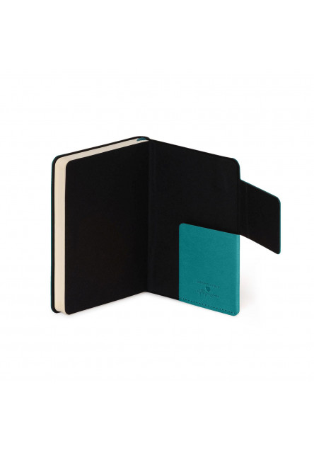 Zápisník Legami Lined Notebook - My Notebook - Small - Malachite Green