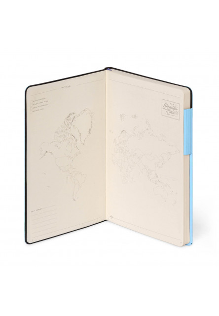 Zápisník Legami Lined Notebook - My Notebook - Large - Aura