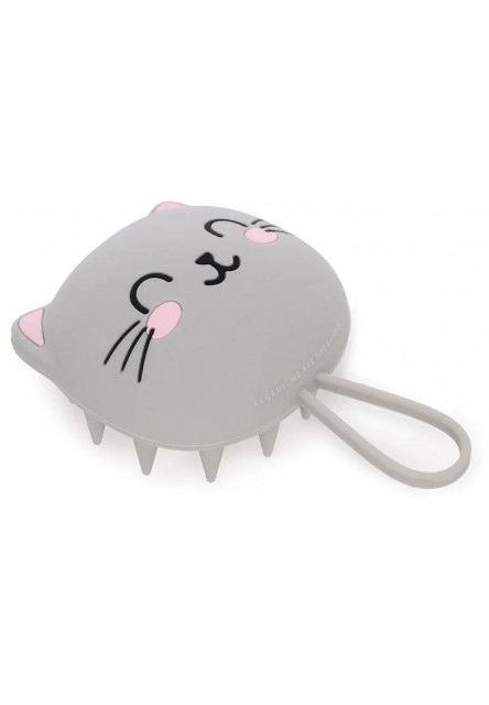 Masážna kefa na pokožku hlavy Legami Scalp Massager - Kitty