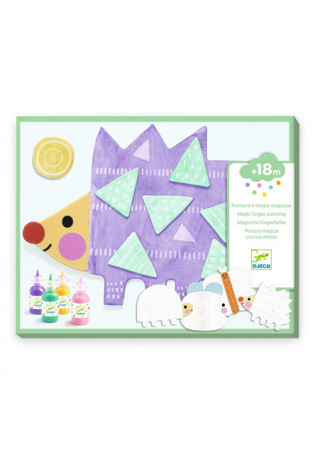 Malé vzory: Magické maľovanie prstami