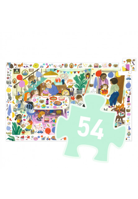 Objavovacie puzzle: Narodeninová oslava