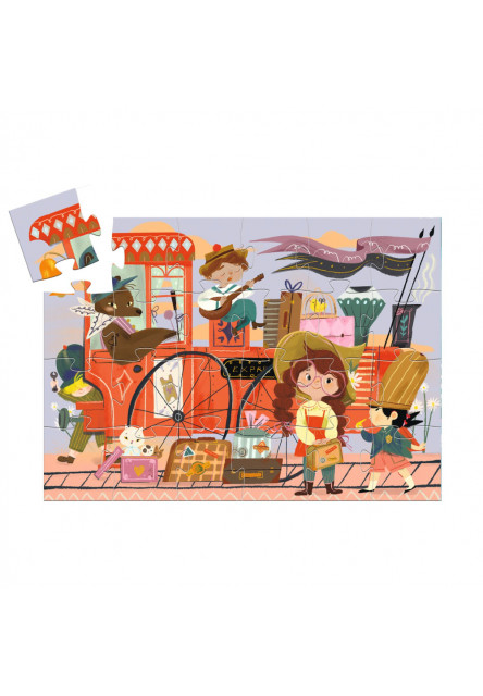 Siluetové puzzle: Miina cesta