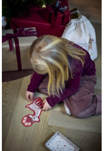 Set 4 puzzle - wonderful winter - forest friends