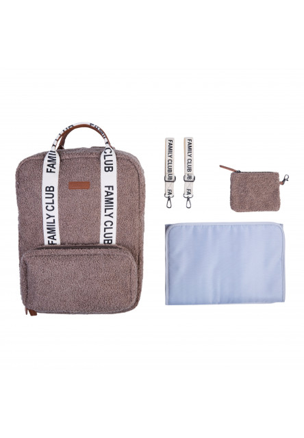 Přebalovací batoh Family Club Signature Teddy Soft Brown