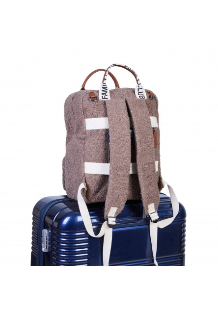 Přebalovací batoh Family Club Signature Teddy Soft Brown