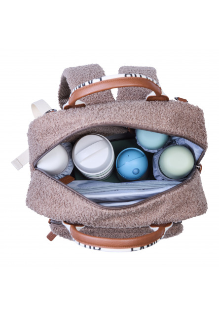 Přebalovací batoh Family Club Signature Teddy Soft Brown