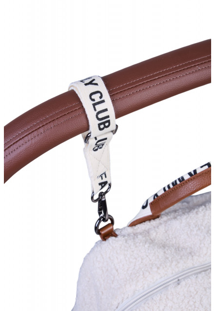 Přebalovací batoh Family Club Signature Teddy Off White