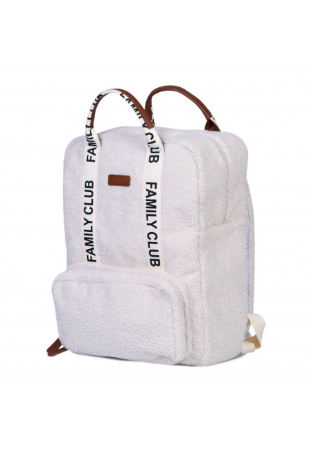 Přebalovací batoh Family Club Signature Teddy Off White