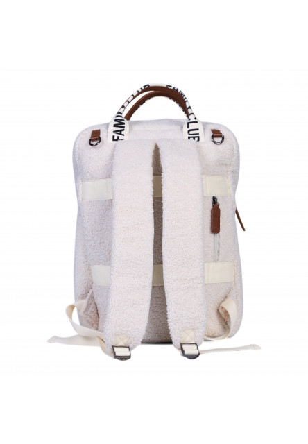 Přebalovací batoh Family Club Signature Teddy Off White