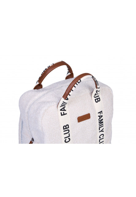 Přebalovací batoh Family Club Signature Teddy Off White