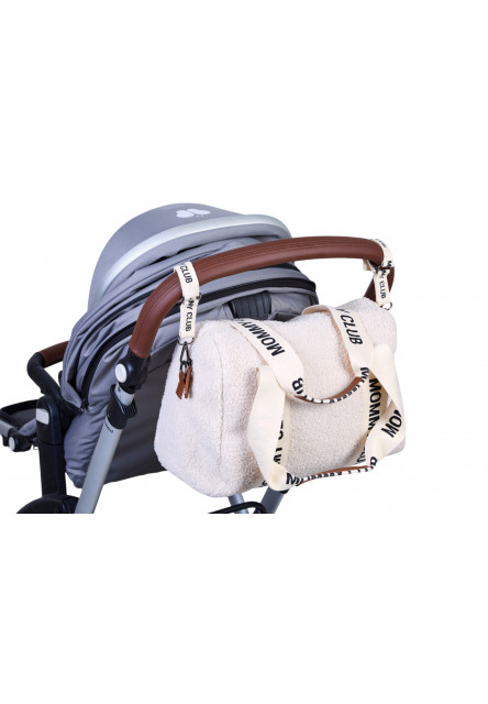 Přebalovací taška Mommy Club Signature Teddy Off White