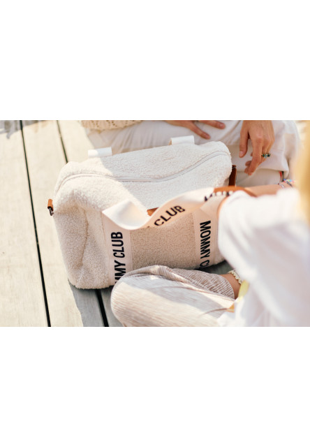 Přebalovací taška Mommy Club Signature Teddy Off White