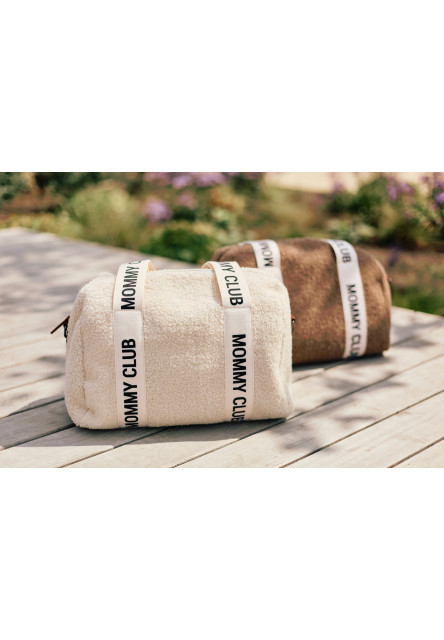 Přebalovací taška Mommy Club Signature Teddy Off White