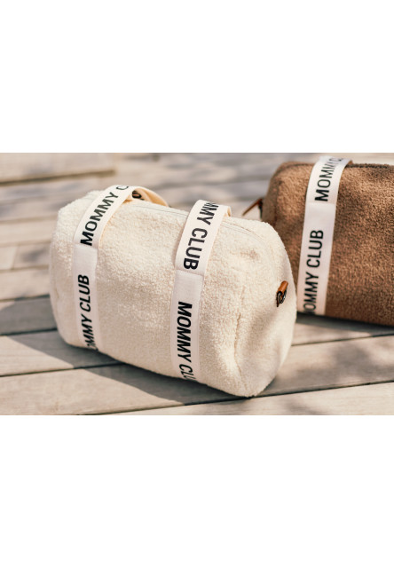 Přebalovací taška Mommy Club Signature Teddy Off White