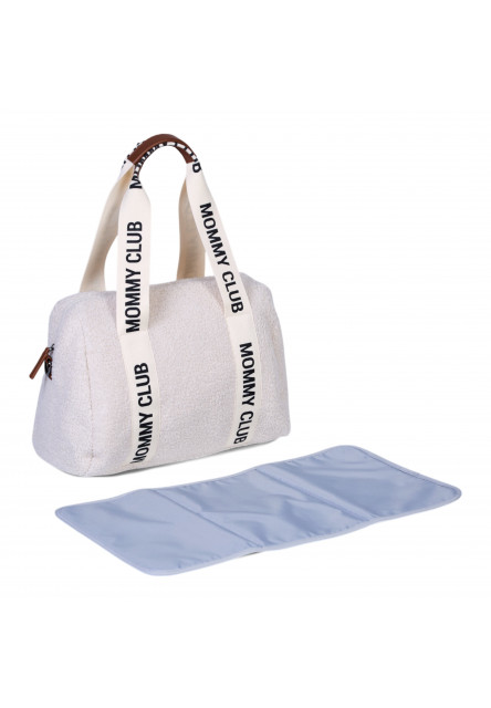 Přebalovací taška Mommy Club Signature Teddy Off White