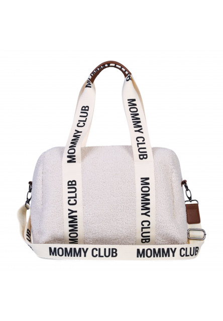 Přebalovací taška Mommy Club Signature Teddy Off White