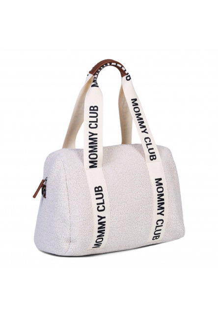 Přebalovací taška Mommy Club Signature Teddy Off White