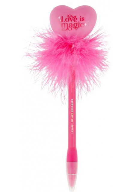 Svietiace perá Legami Light-Up Heart Ballpoint Pen - Writing Is Magic - Heart