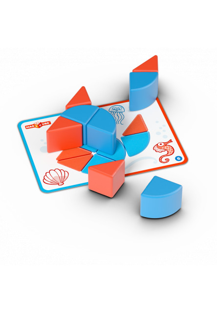 Magicube Blocks&Cards 16 dílků