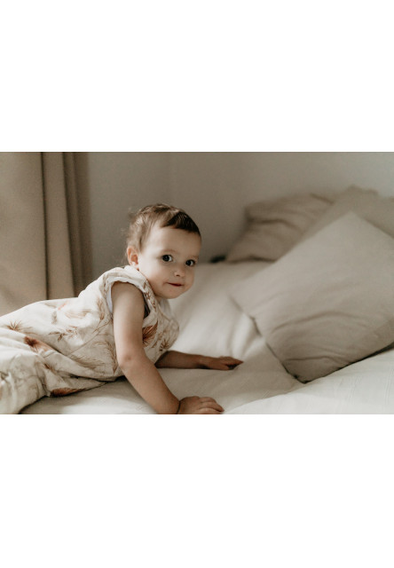 Celoroční spací pytel s nohavicemi Sleepee Green Forest XS