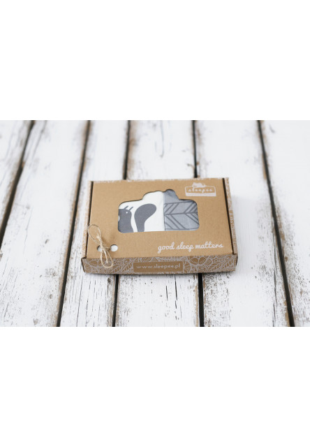 Prostěradlo Sleepee We Care do kočárku, košíku a kolébky Ivory Forest