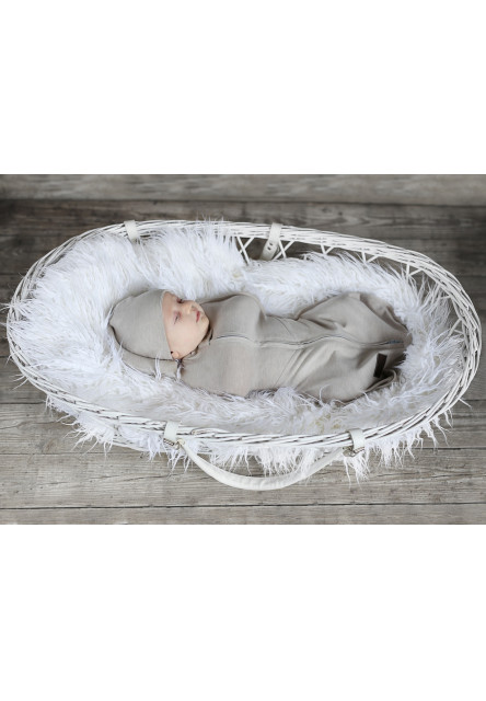 Zavinovačka Sleepee First Step Swaddle s čepičkou zdarma Ivory Forest