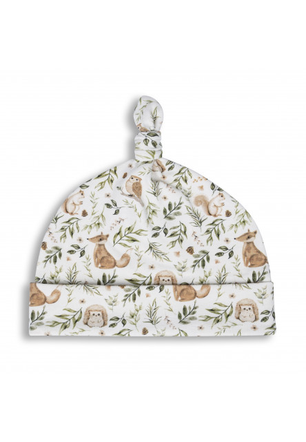 Zavinovačka Sleepee First Step Swaddle s čepičkou zdarma Ivory Forest