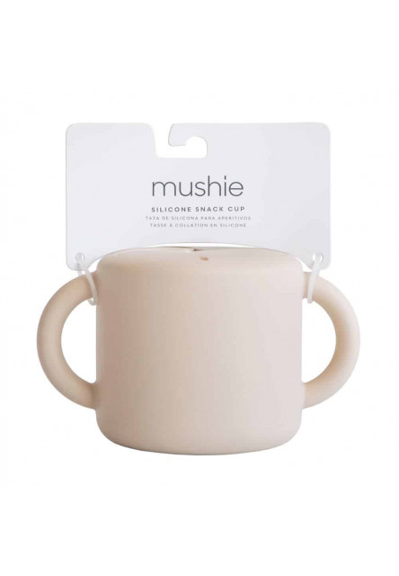 Silikónový pohárik na snack mushie - dinosaurs