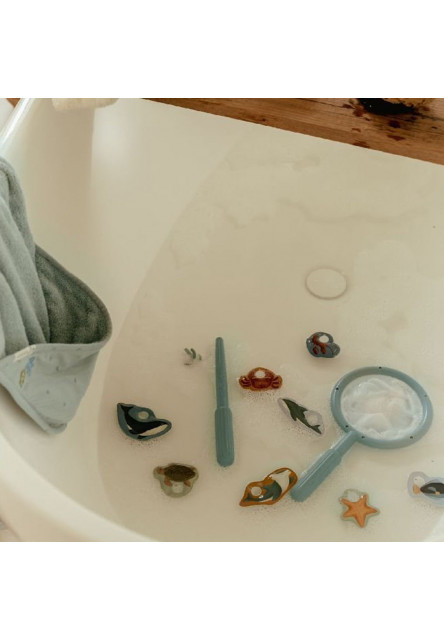 Rybářská sada do koupele modrá