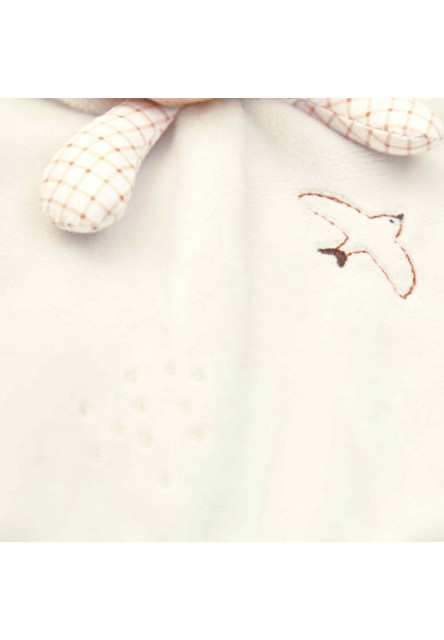 Intemporel Plyšový mojkáčik pre bábätko Zajačik krémový