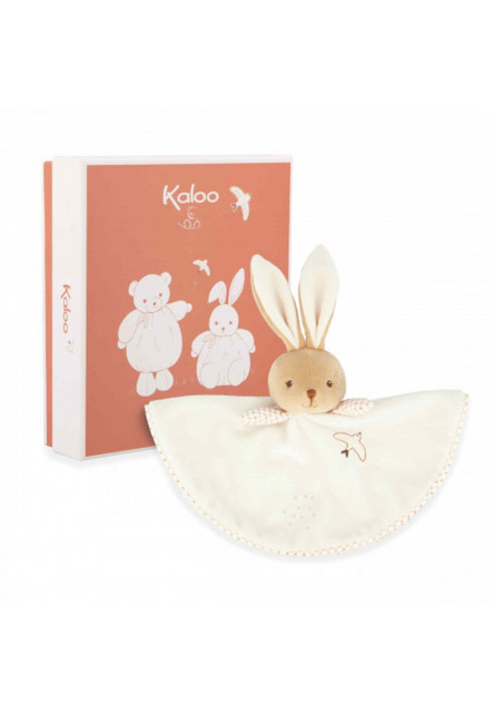 Intemporel Plyšový mojkáčik pre bábätko Zajačik krémový