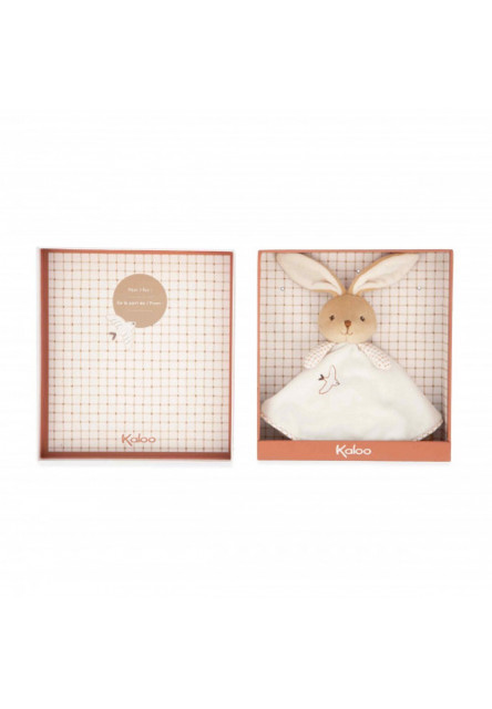 Intemporel Plyšový mojkáčik pre bábätko Zajačik krémový