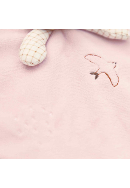 Intemporel Plyšový mojkáčik pre bábätko Zajačik ružový