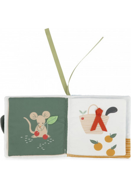 Les Amis - Plyšová knižka Mačka Chamallow v dome