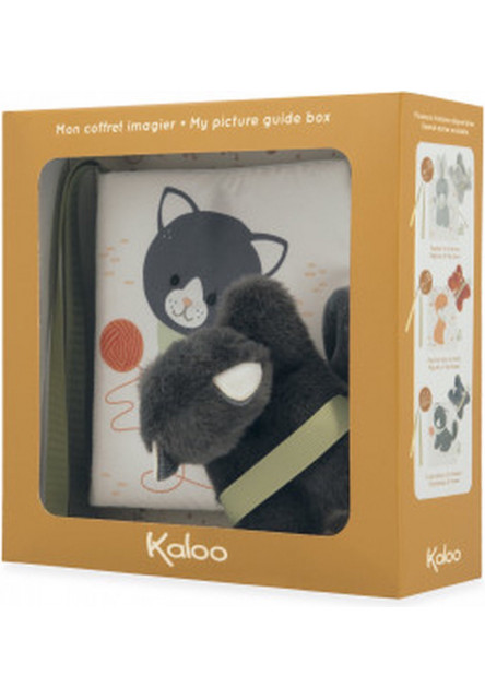 Les Amis - Plyšová knižka Mačka Chamallow v dome