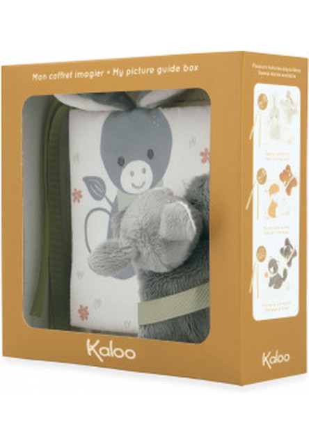 Les Amis - Plyšová knižka Oslík Regliss na farme