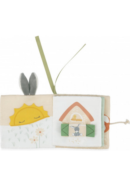 Les Amis - Plyšová knižka Oslík Regliss na farme