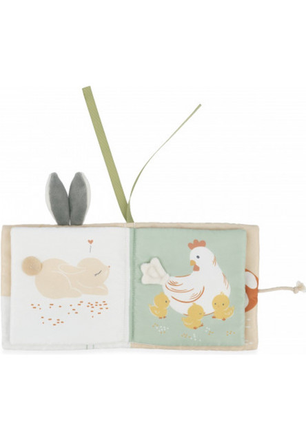 Les Amis - Plyšová knižka Oslík Regliss na farme