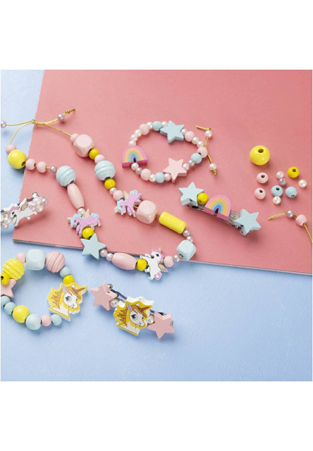 Kreativní sada Šperky z korálků s jednorožcem