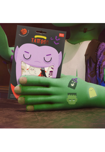 Detské tetovanie Legami Temporary Tattoos - Tattoos - Halloween