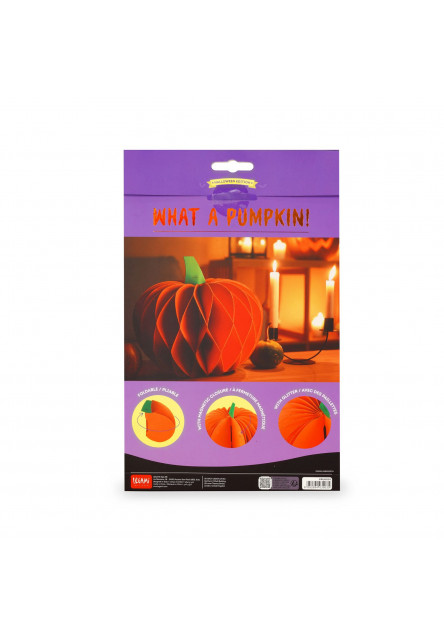 Papierová dekorácia Legami What A Pumpkin! - Pumpkin